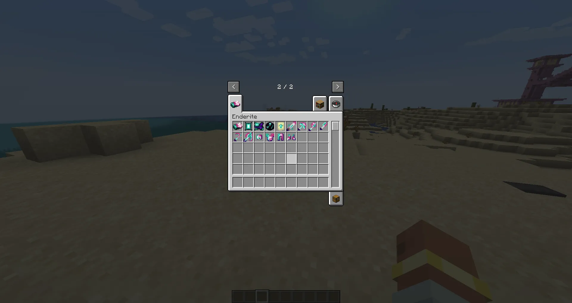 Enderite.v1, Моды, Minecraft