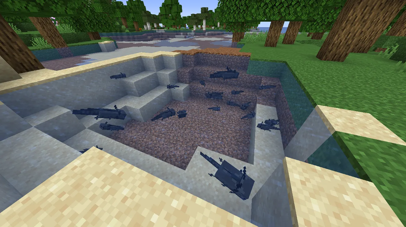 Black Axolotl — скриншот 3 (Текстуры, Minecraft)