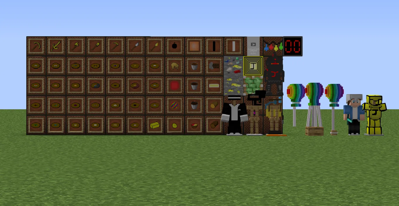 JachaelCraft, Моды, Minecraft
