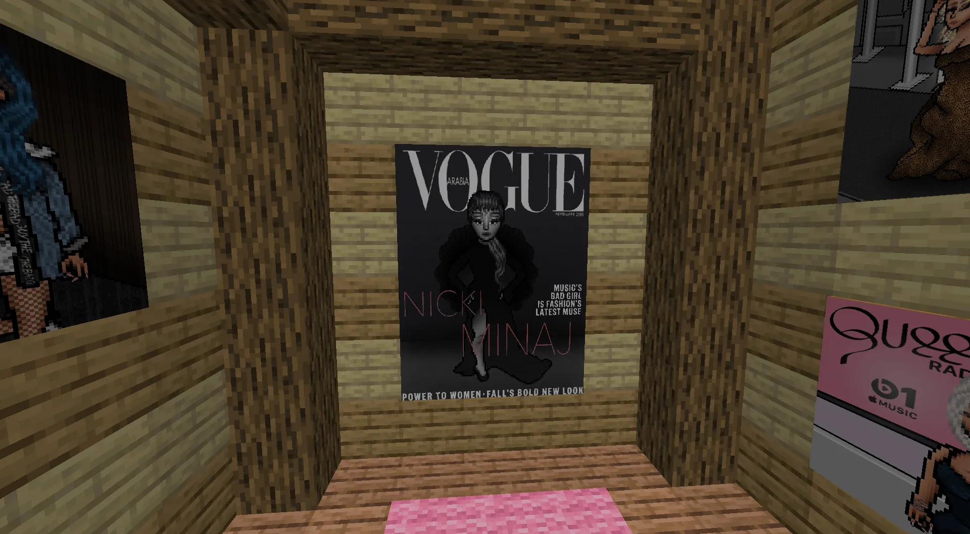 The Nicki Minaj Mod — скриншот 3 (Моды, Minecraft)