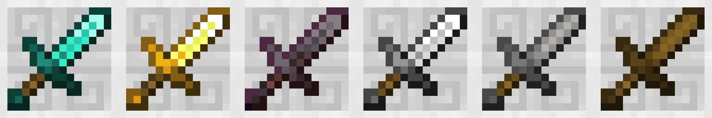 Nebula's Shorter Swords v.1 — скриншот 1 (Текстуры, Minecraft)