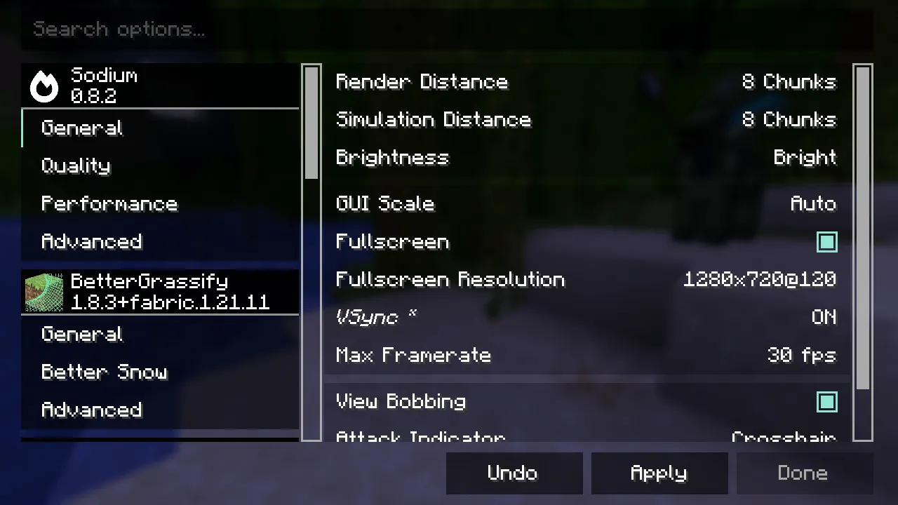 Z1 extreme 30 fps shaders vram 4g 30w — скриншот 1 (Модпаки, Minecraft)