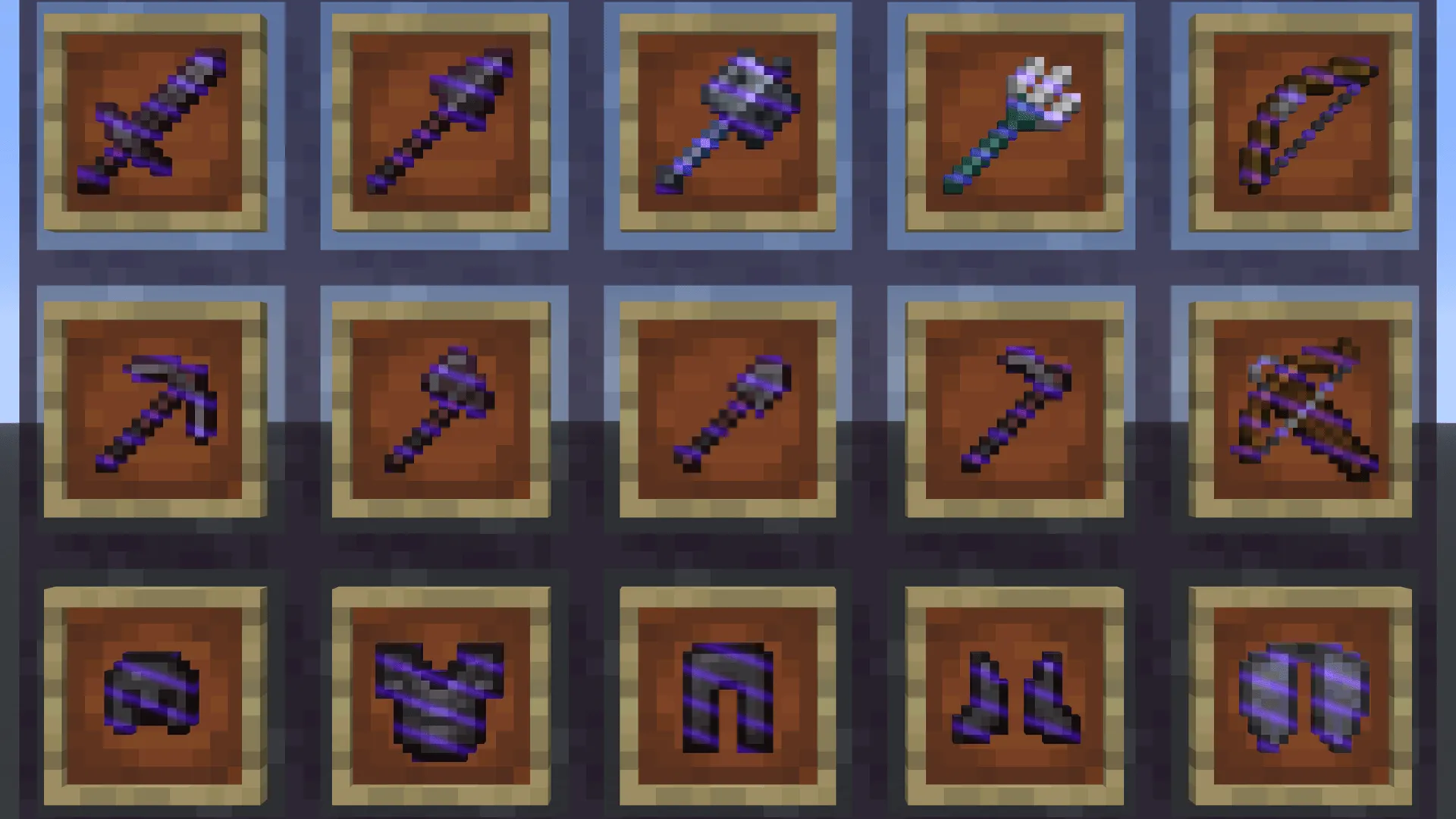 Parallel Glint (Purple) — скриншот 2 (Текстуры, Minecraft)