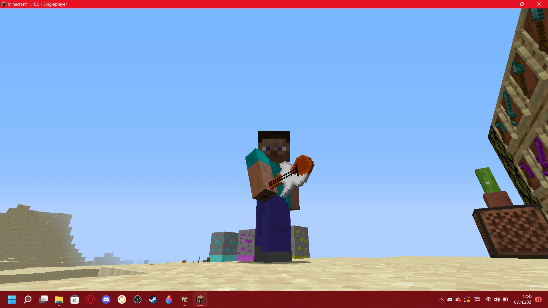 In Spaxium, Моды, Minecraft