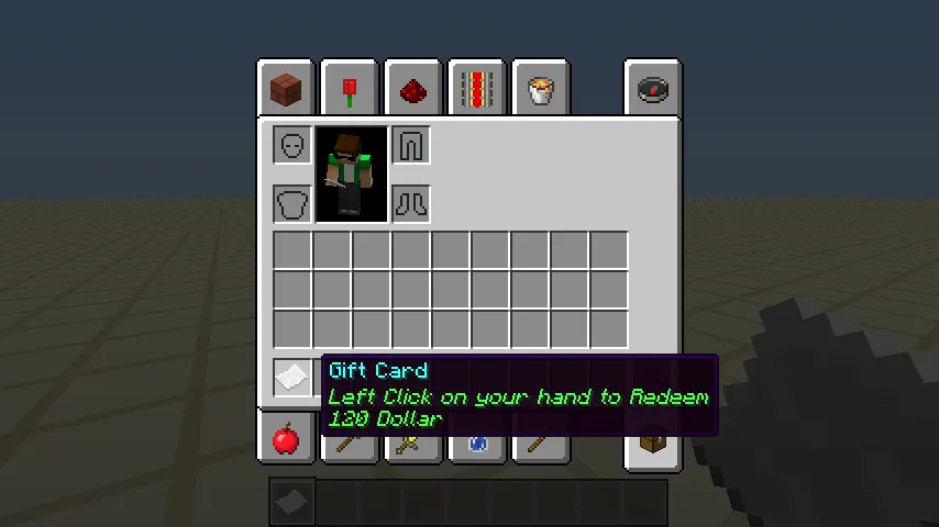 GiftCard, Плагины, Minecraft