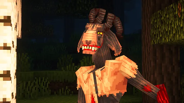Goatman Revived — скриншот 3 (Моды, Minecraft)