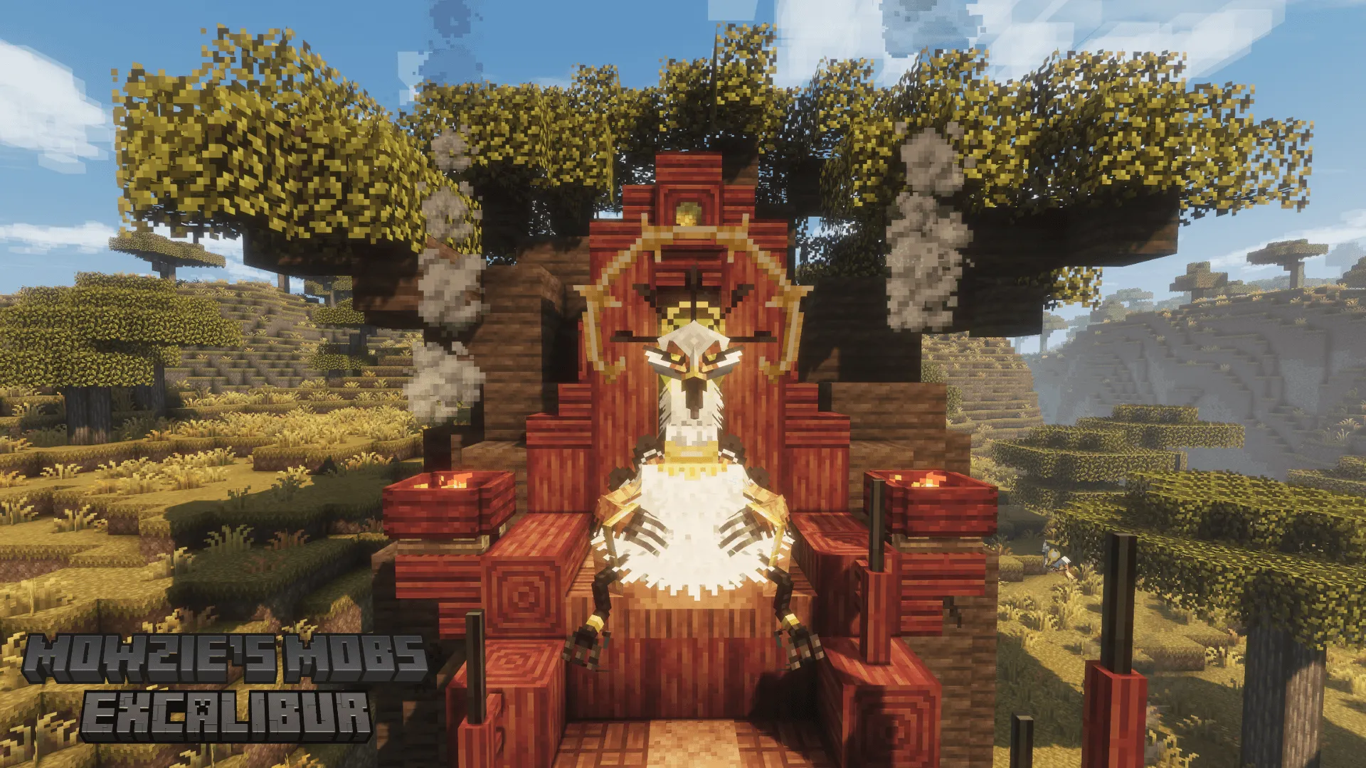 Excalibur | Mowzie's Mobs Support — скриншот 10 (Текстуры, Minecraft)