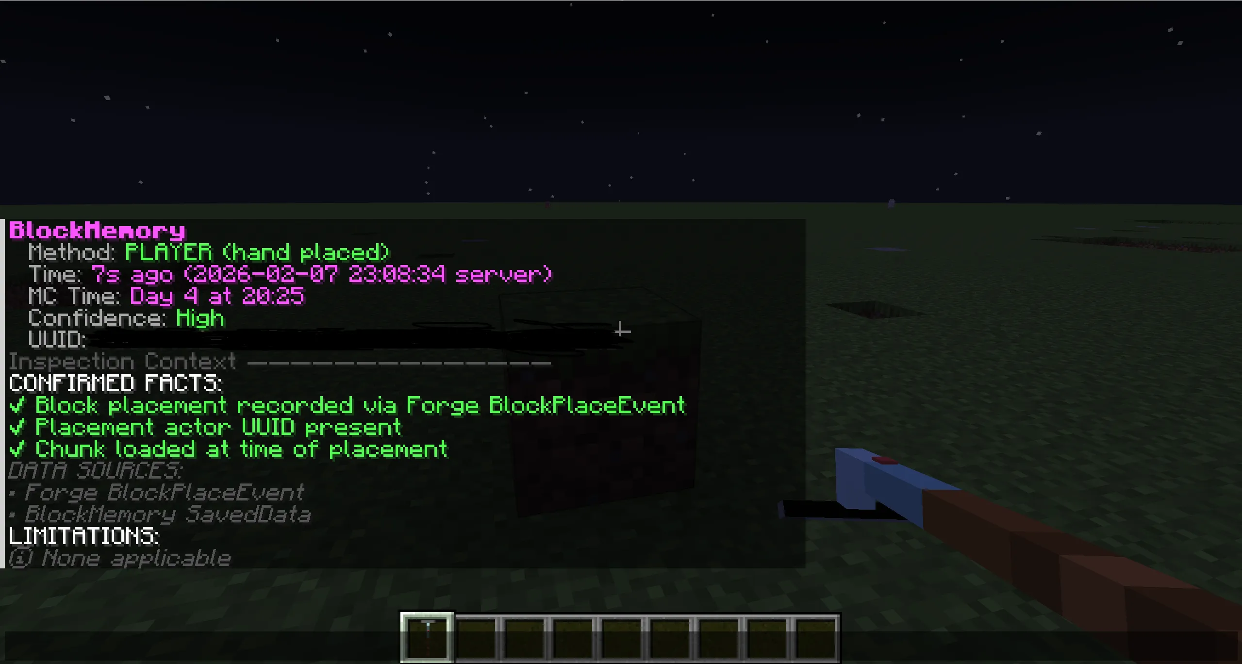 Block Memory — скриншот 2 (Моды, Minecraft)