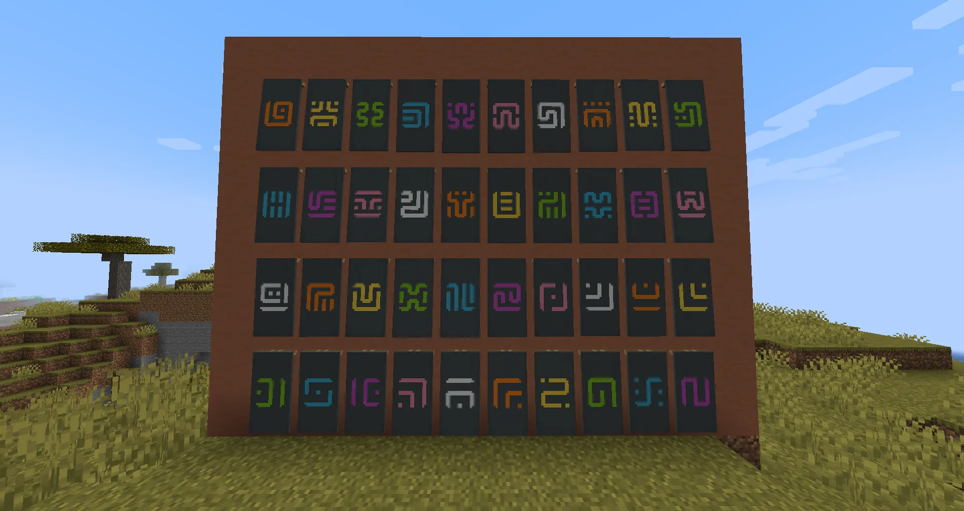 Sheikah Font — скриншот 1 (Моды, Minecraft)