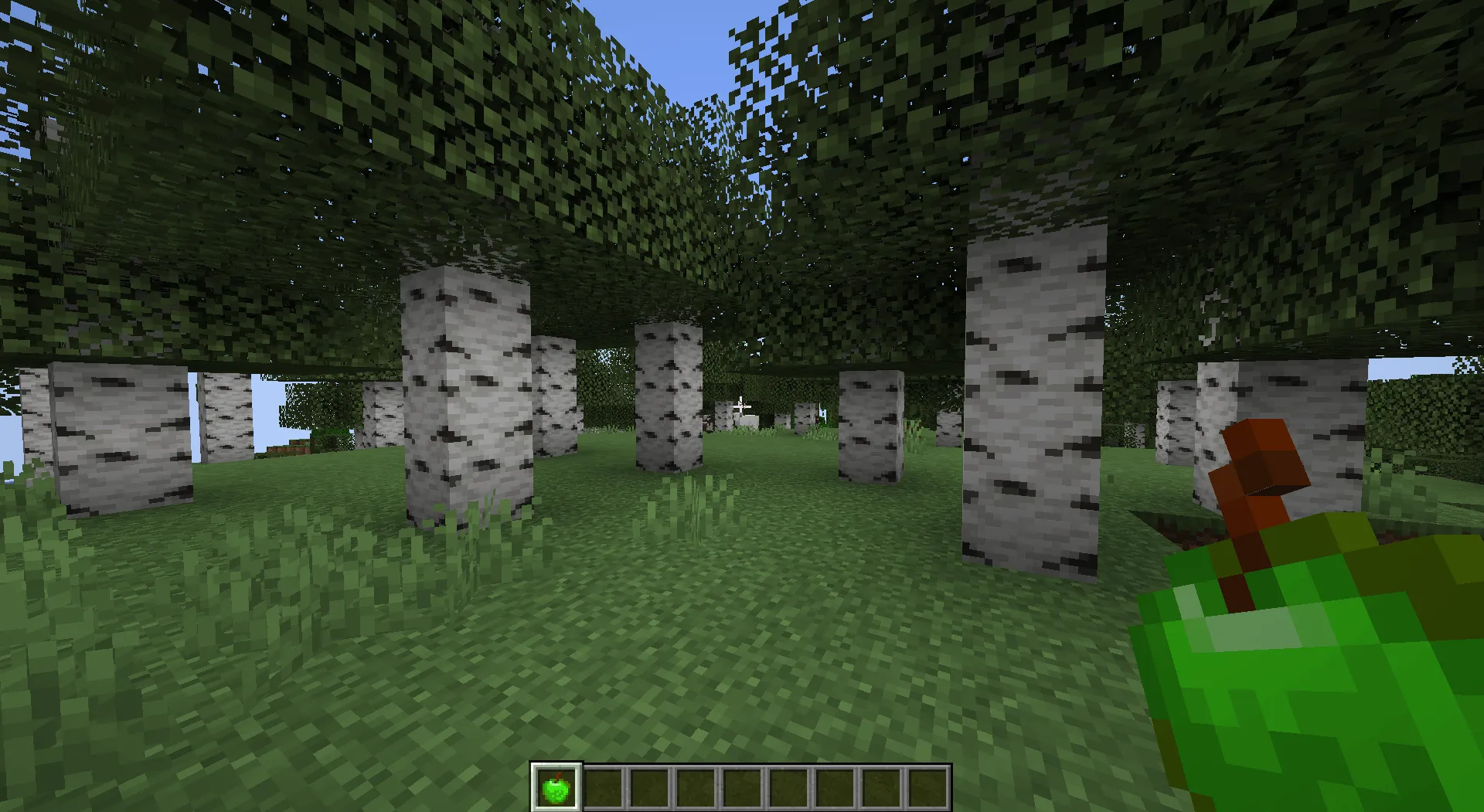 Green Apples — скриншот 1 (Моды, Minecraft)