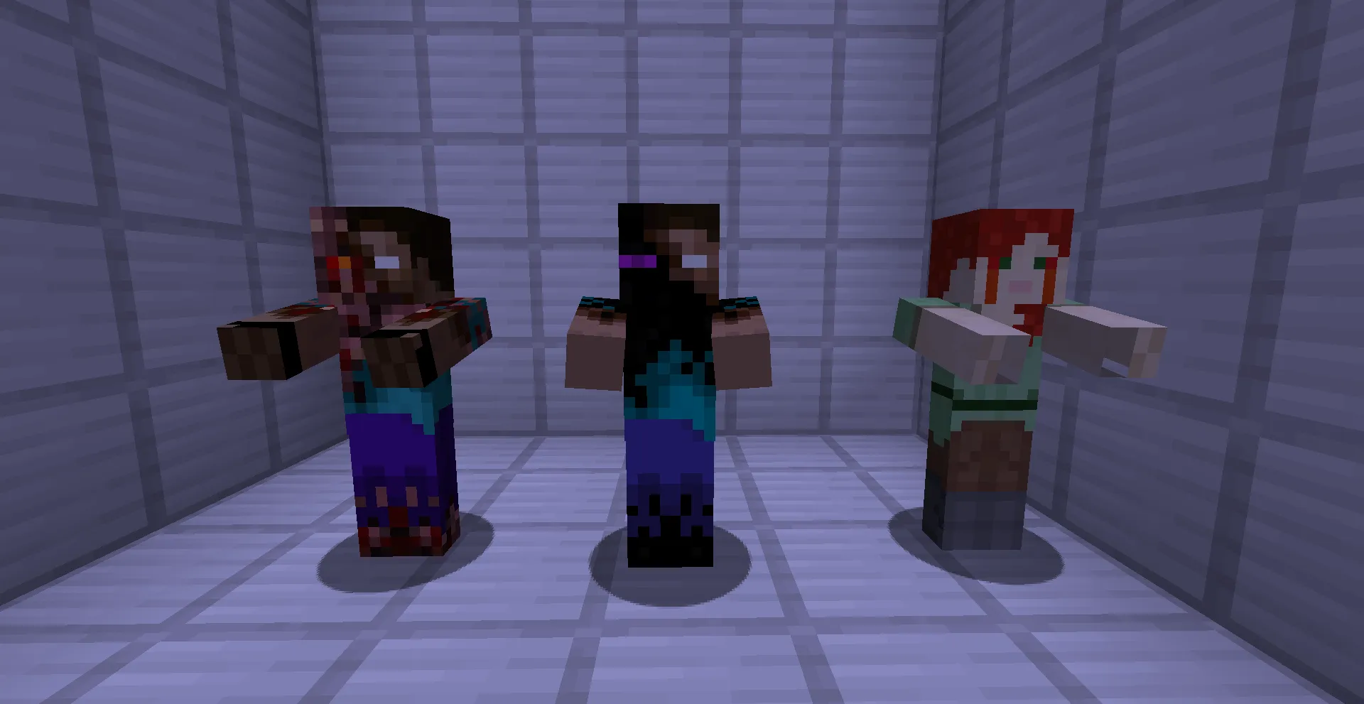 Zombies to Creepypastas! — скриншот 7 (Текстуры, Minecraft)