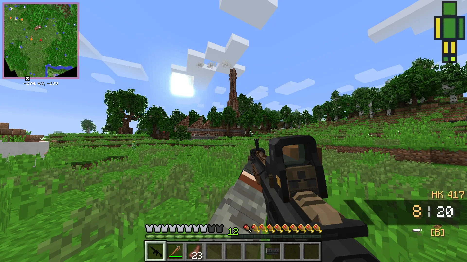 Back In Russia | Minecraft War — скриншот 2 (Модпаки, Minecraft)