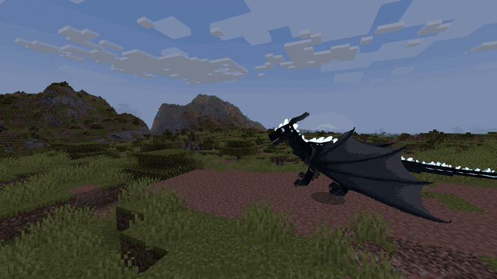 Crystcursed Dragon (Dragon Survival Add-On), Моды, Minecraft