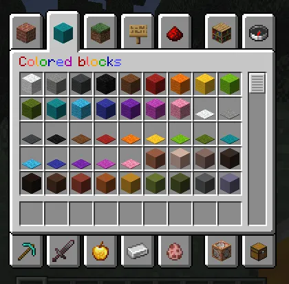 Colorful Texts, Текстуры, Minecraft