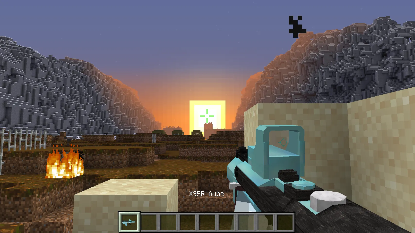 A.V.A - Alliance of Valiant Arms Guns, Моды, Minecraft
