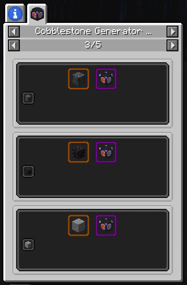 Haven Cobble Generators, Моды, Minecraft