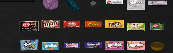 Candy dye, Текстуры, Minecraft