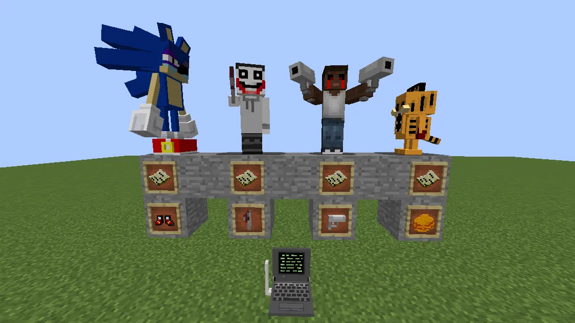 OVERSPAWN [More Enemies and Bosses] — скриншот 14 (Моды, Minecraft)