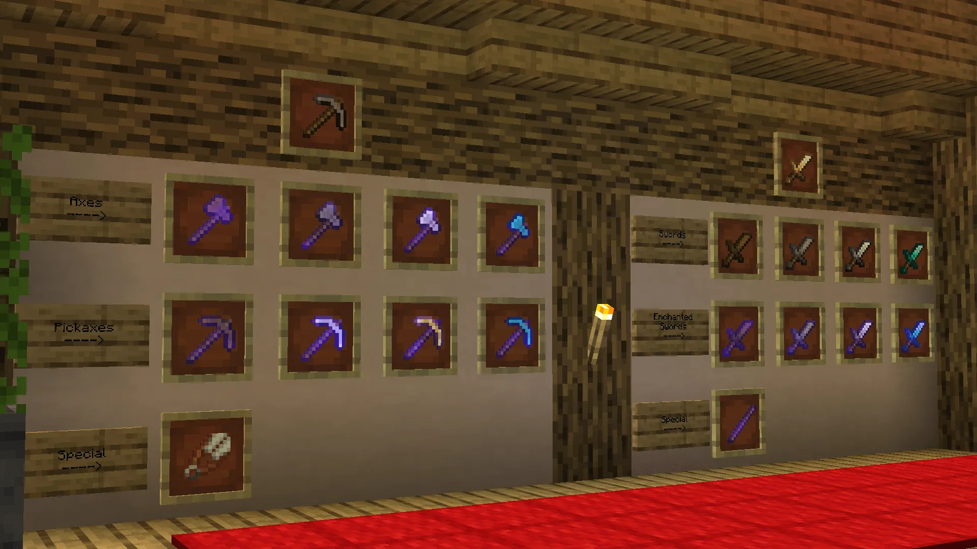 Bedwars Plus, Текстуры, Minecraft