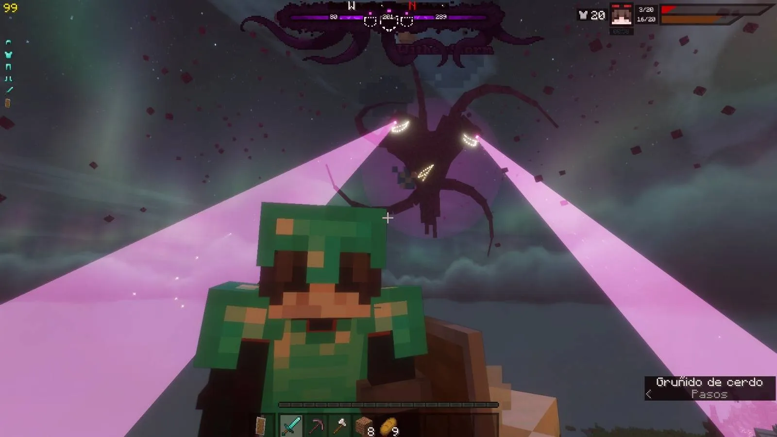 Immersive Wither Storm — скриншот 3 (Модпаки, Minecraft)