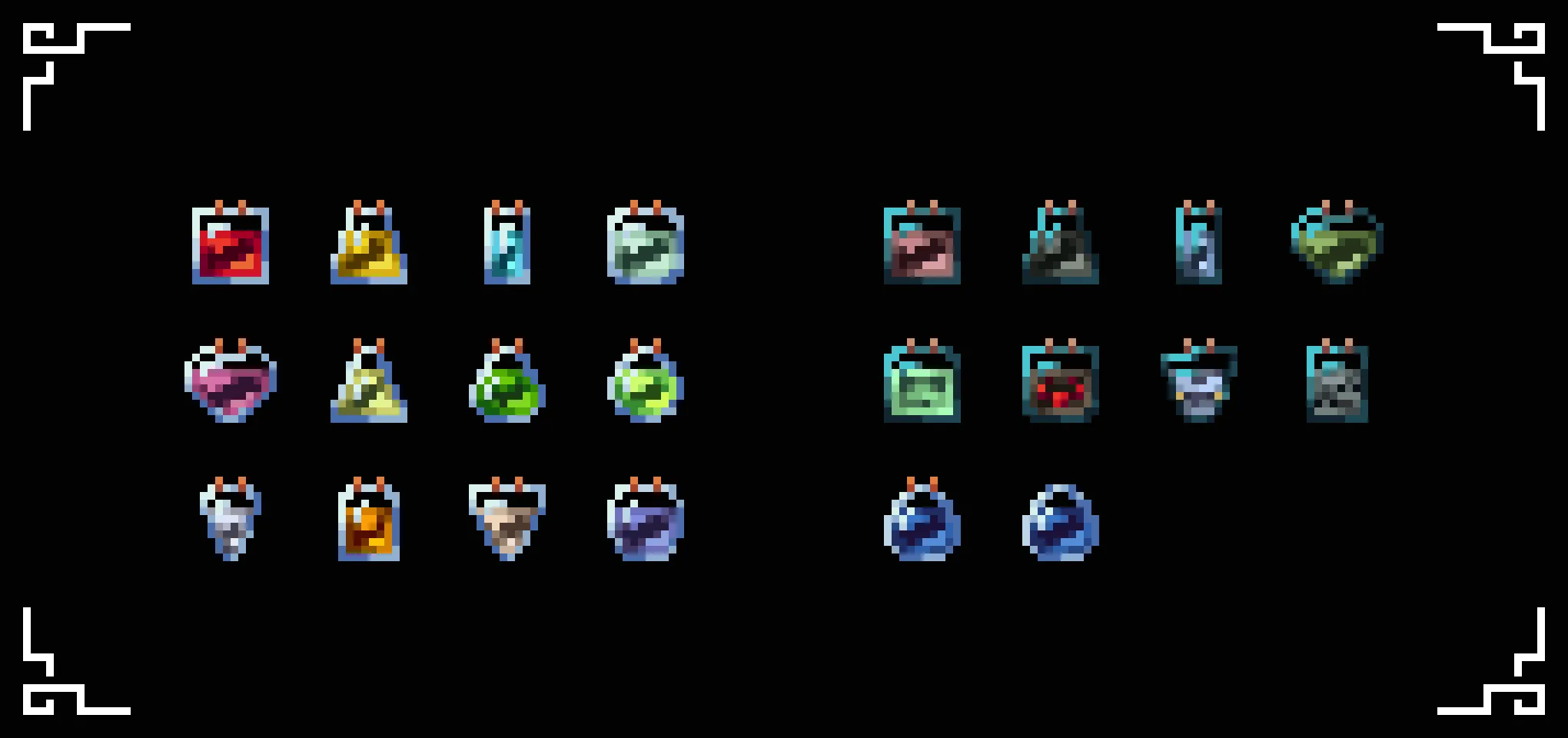 Unique Potions By Blond — скриншот 4 (Текстуры, Minecraft)