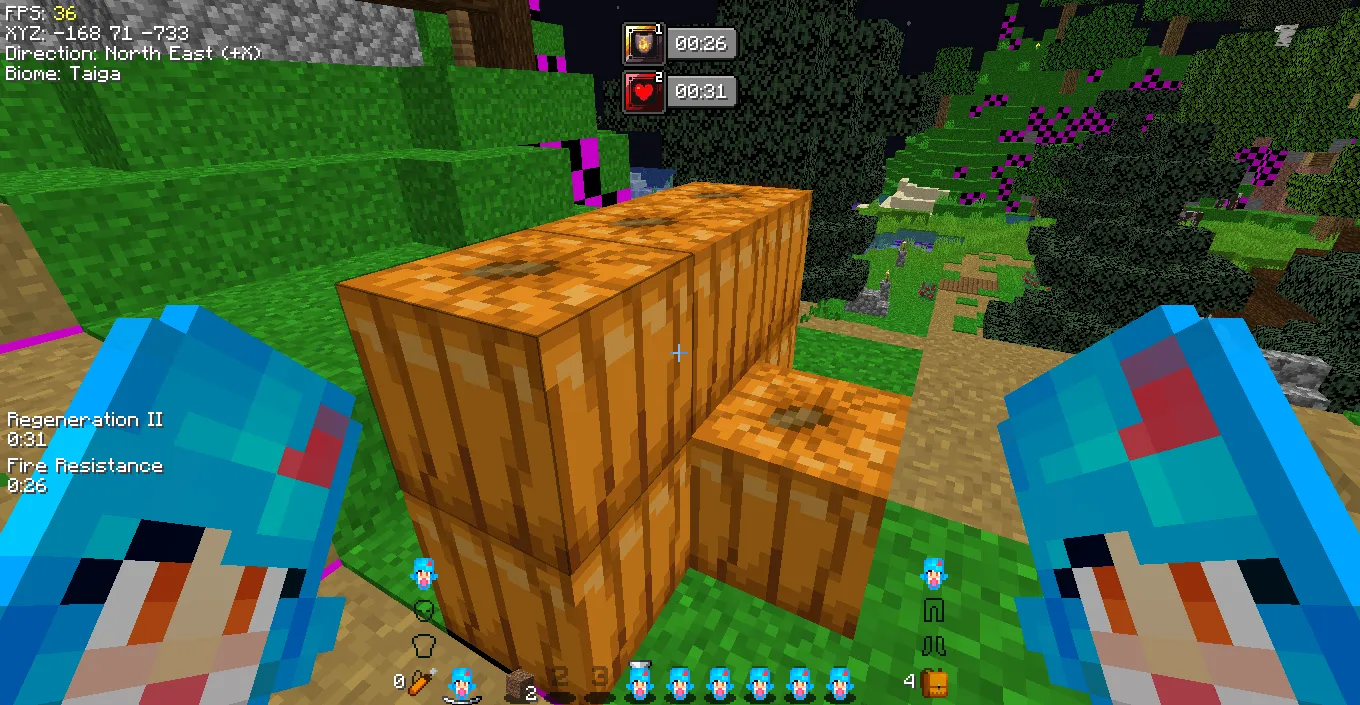 Totem Epel, Текстуры, Minecraft