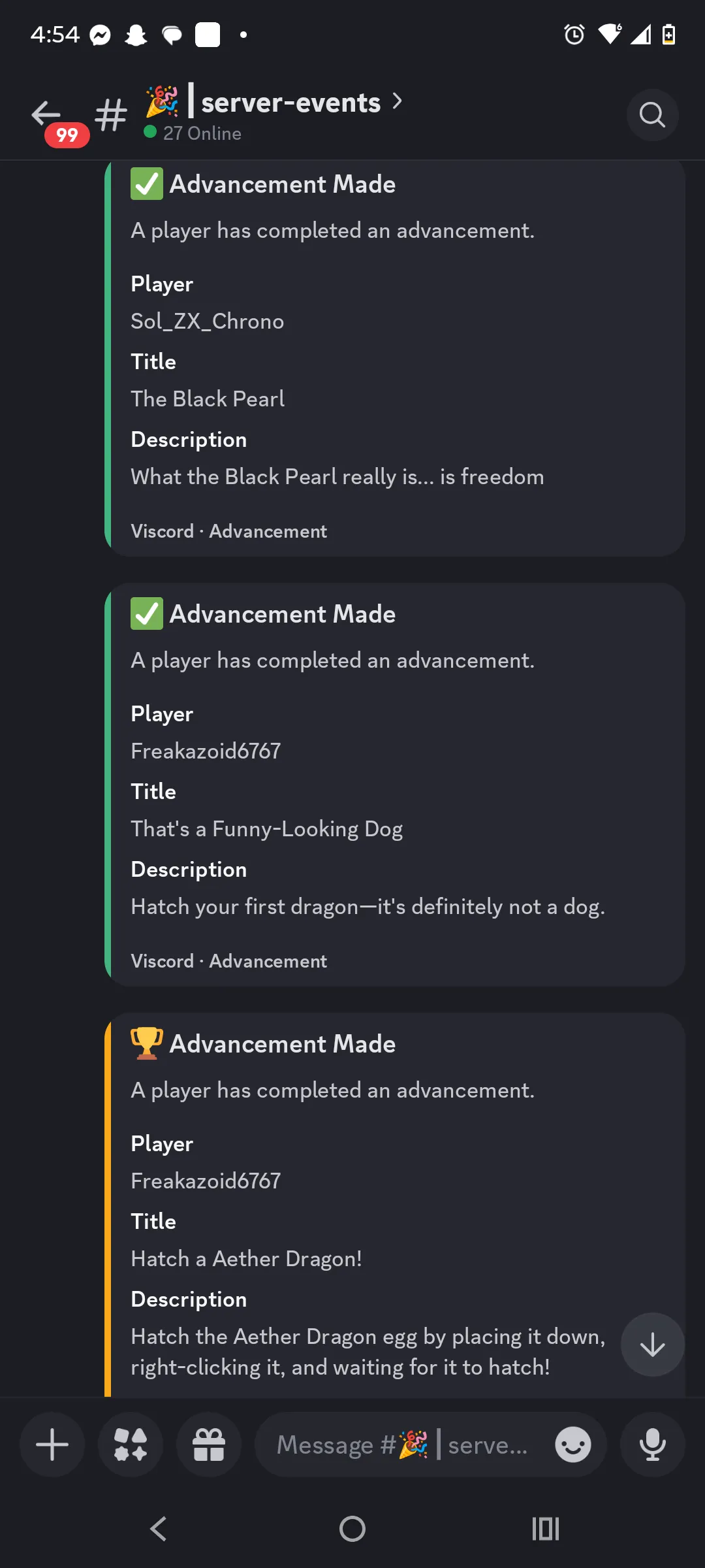 Viscord - Discord Multi-Server Integration, Моды, Minecraft