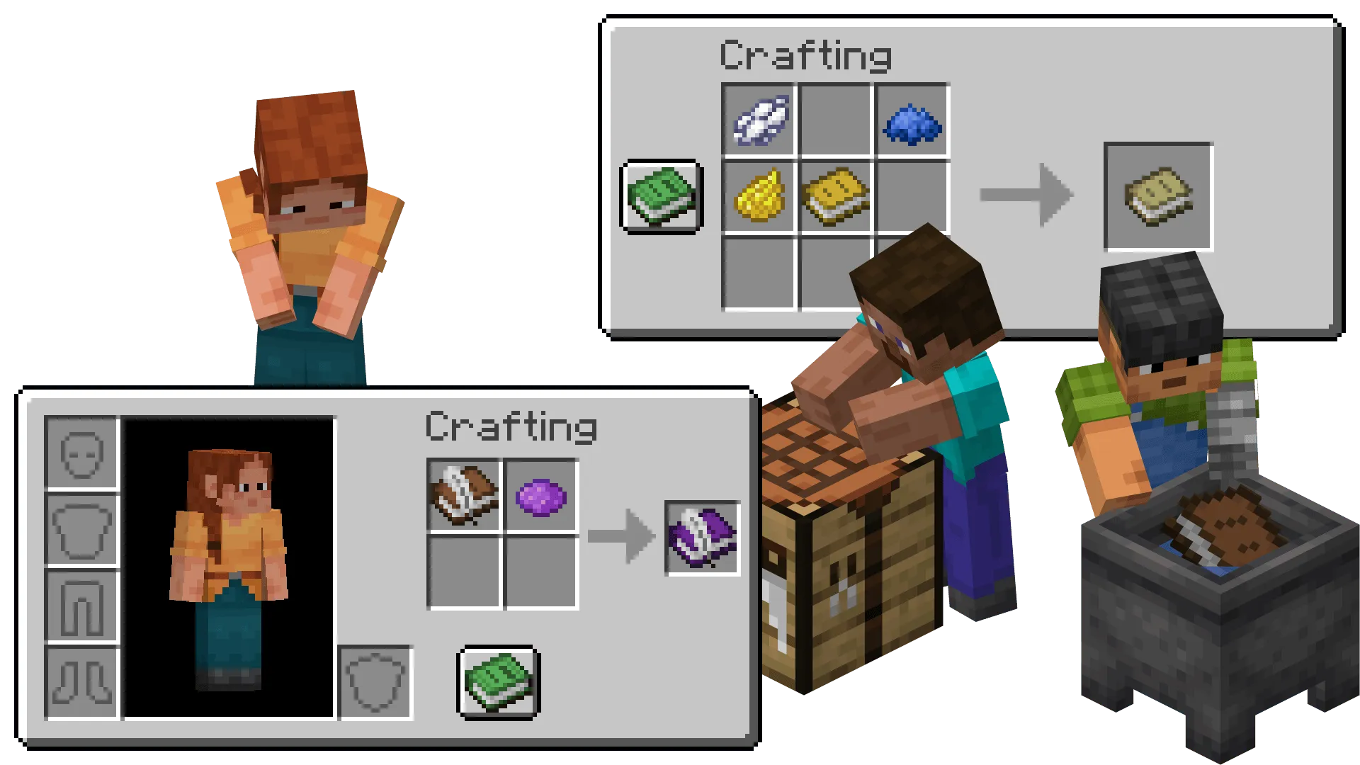 Colorful Books, Моды, Minecraft