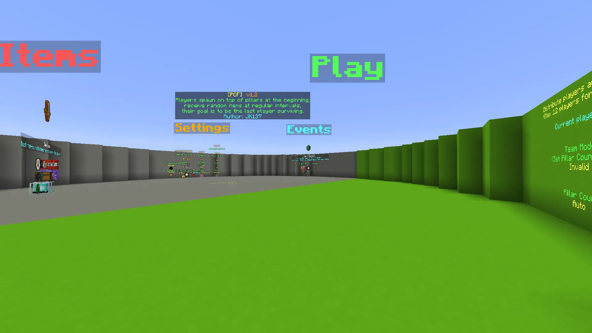 JK's Pillars of Fortune — скриншот 1 (Карты, Minecraft)