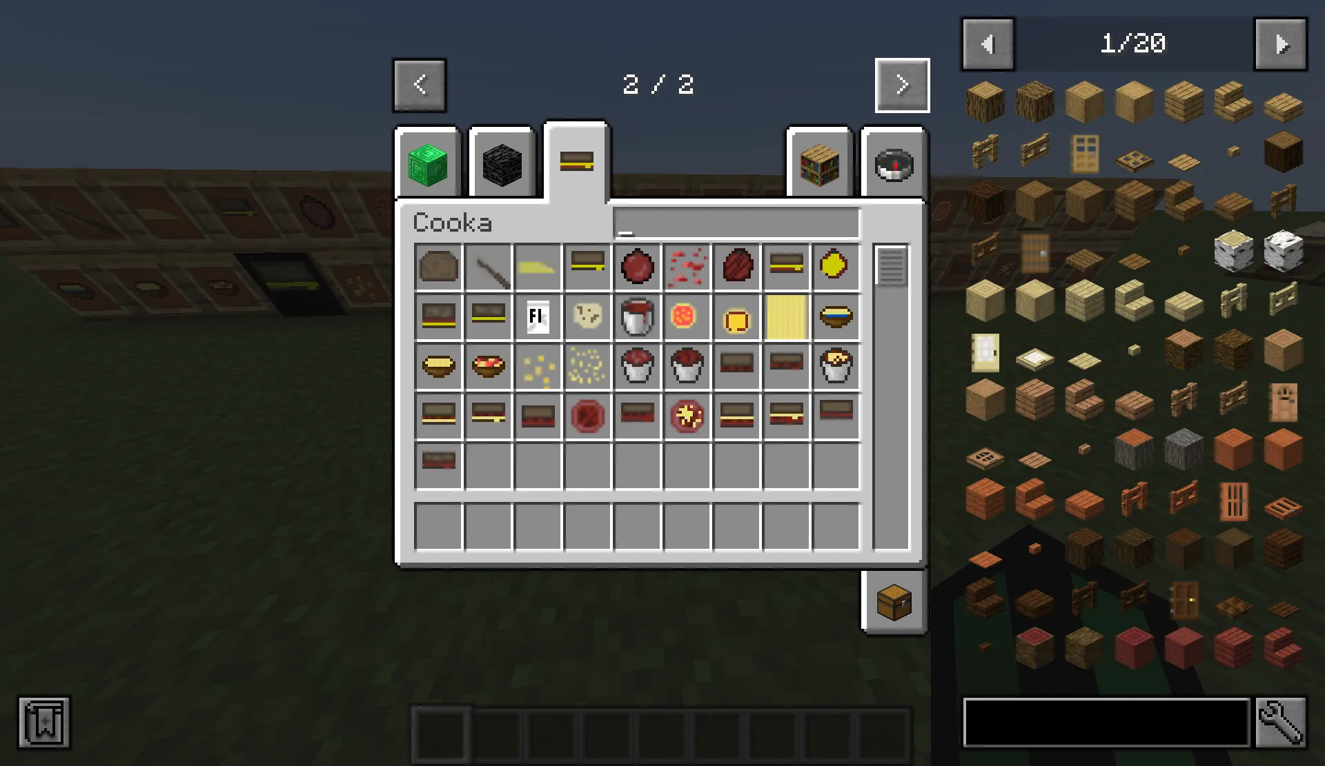 Cooka, Моды, Minecraft