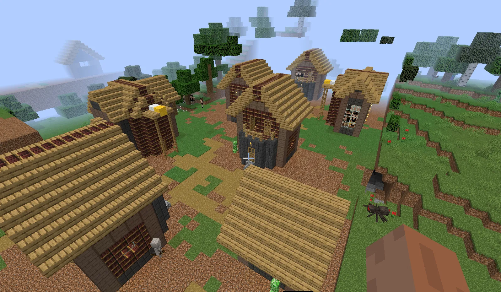 Erdmen's Village — скриншот 1 (Моды, Minecraft)