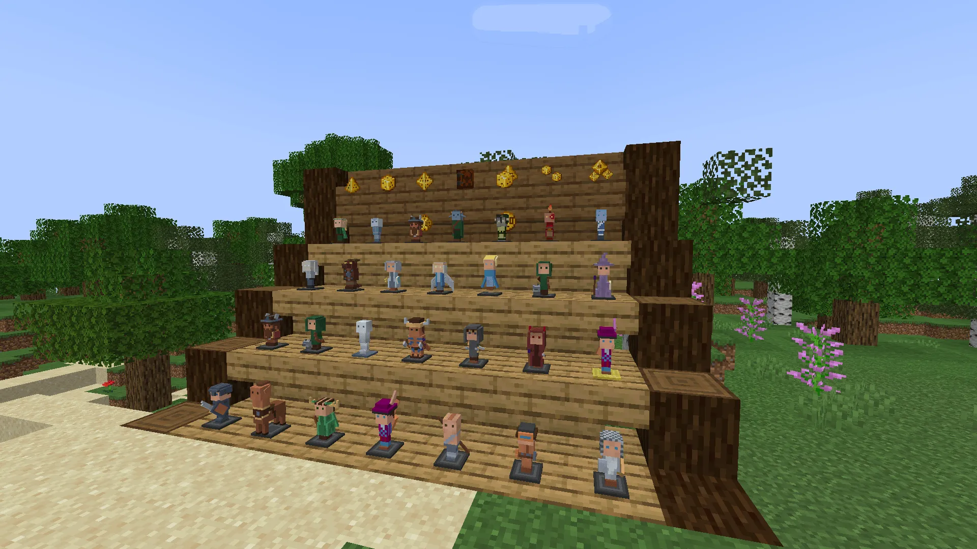 MiniFigures and Dices: DnD, Моды, Minecraft