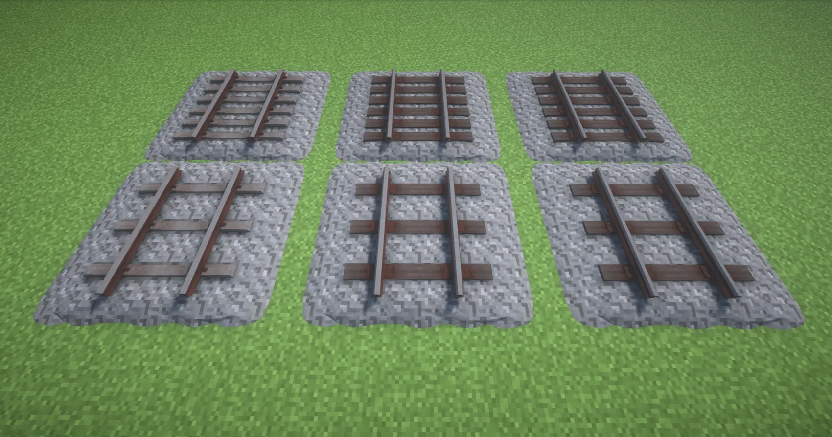 North American Tracks - Immersive Railroading — скриншот 2 (Текстуры, Minecraft)