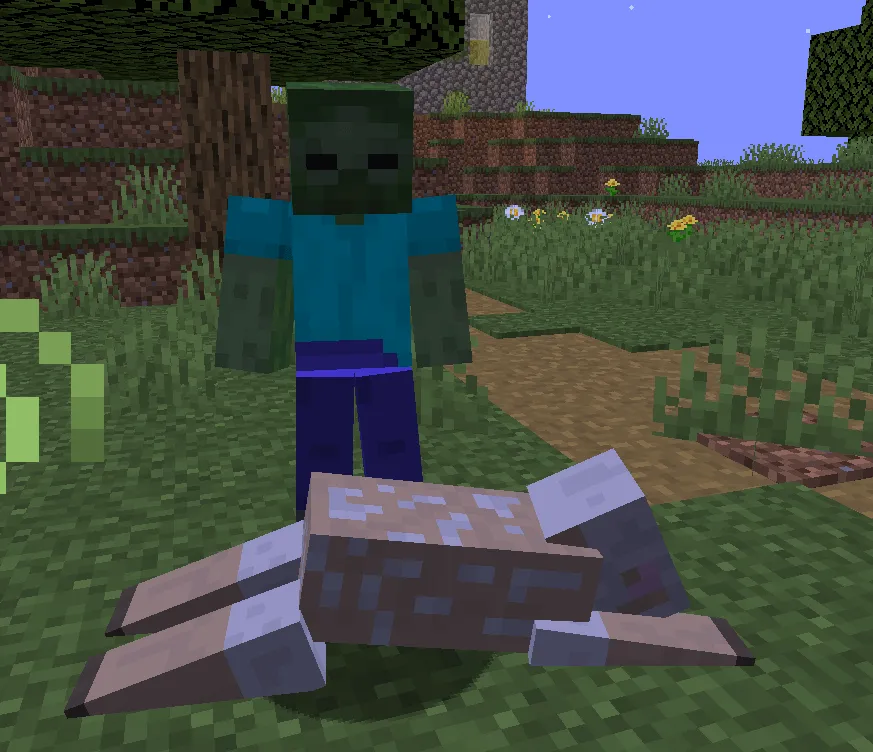 Zombies Like Sheep — скриншот 2 (Моды, Minecraft)