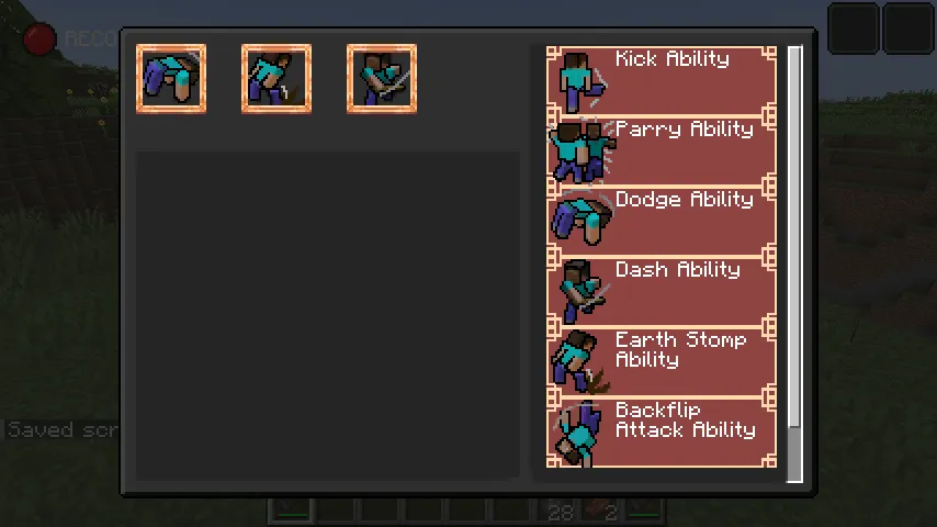 Zav's Stamina and Abilities, Моды, Minecraft