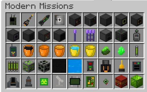 ModernMissions, Моды, Minecraft
