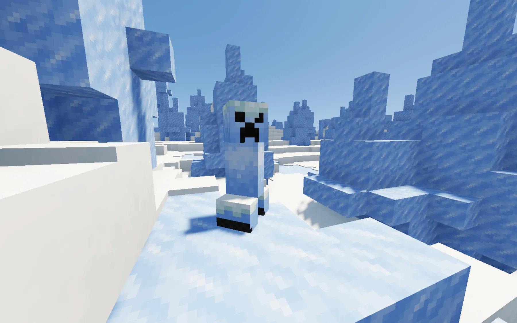 Camouflaged Creepers, Текстуры, Minecraft