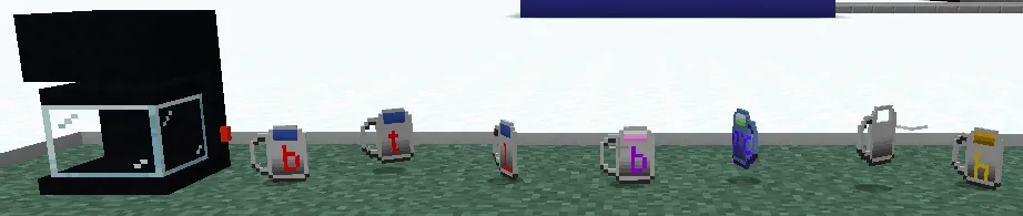 Mugged, Текстуры, Minecraft