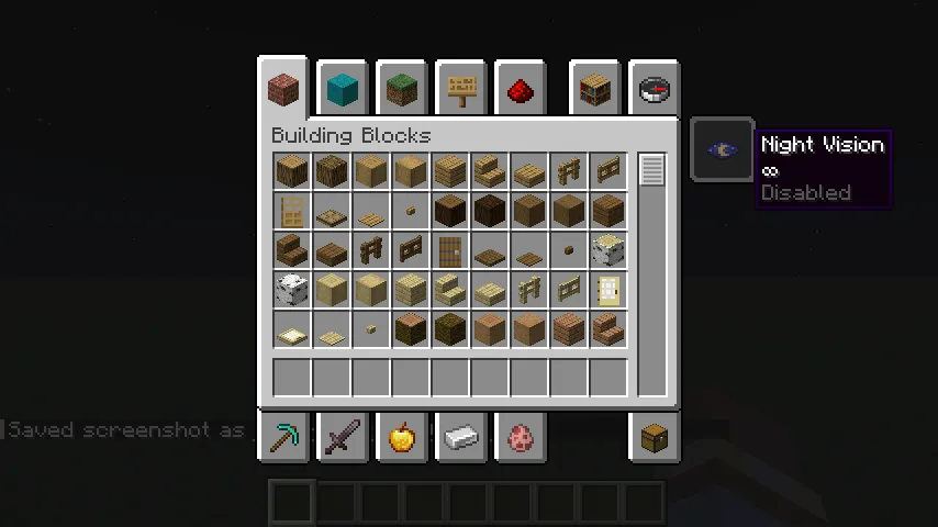 Switchable Effect Icon — скриншот 2 (Моды, Minecraft)