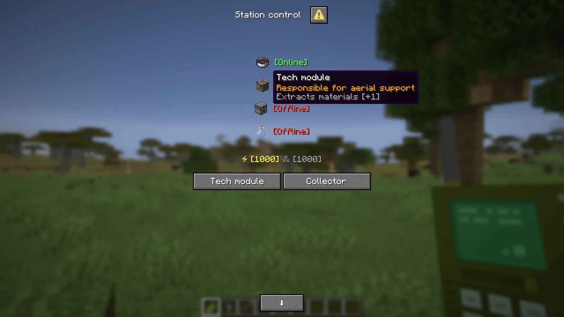 Space stuff, Дата-паки, Minecraft