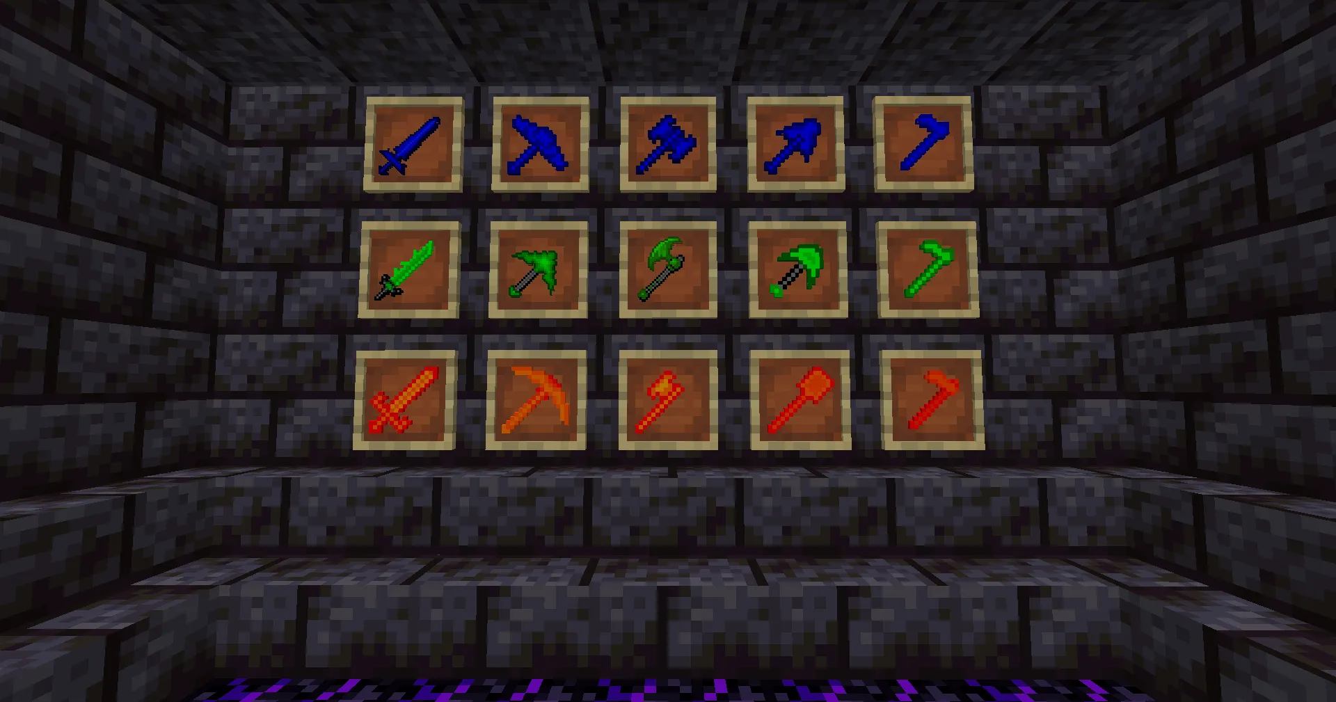 DestriumMod, Моды, Minecraft