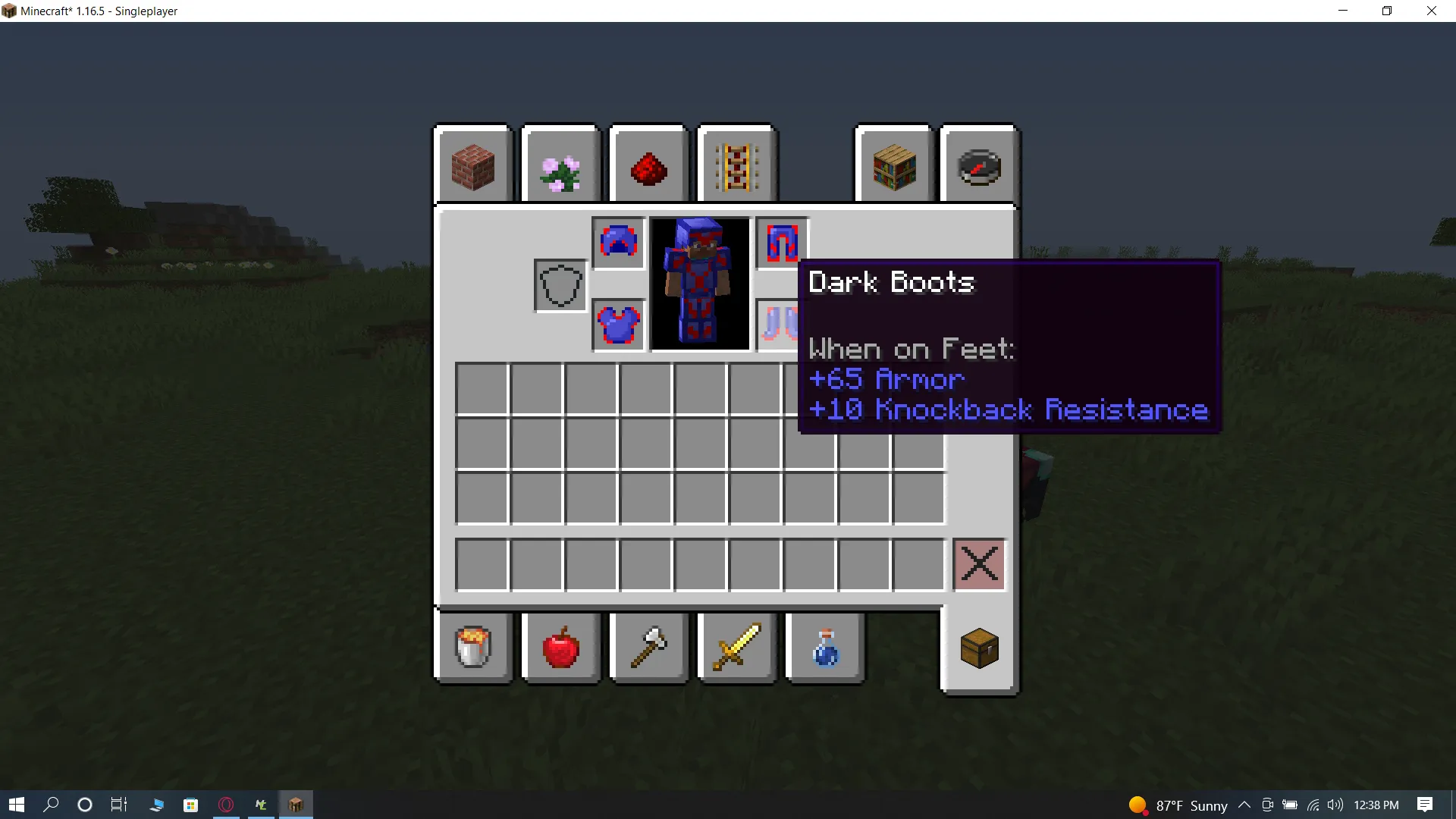 DARKNESS IS HERE, Моды, Minecraft
