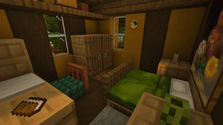 Half-Timbered House #4, Карты, Minecraft