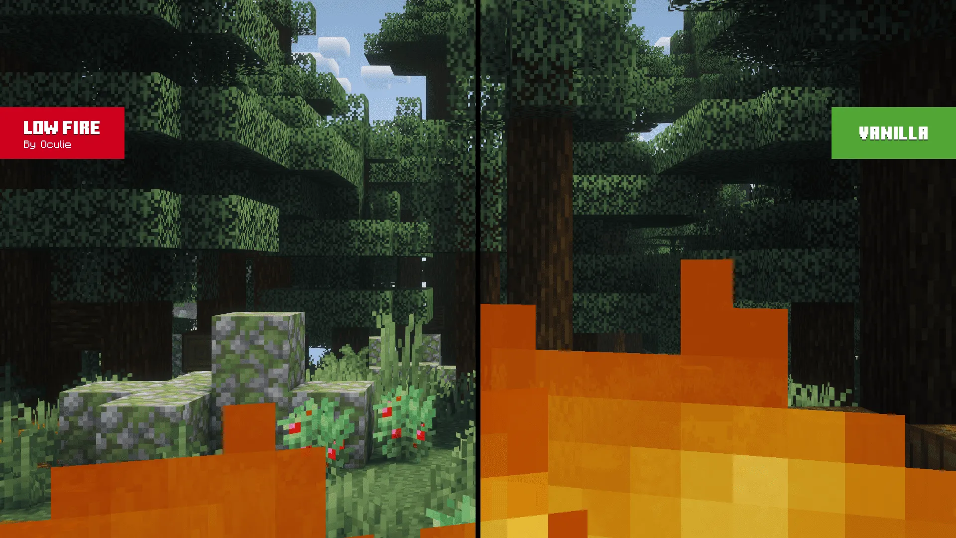 Low Fire Pack — скриншот 2 (Текстуры, Minecraft)
