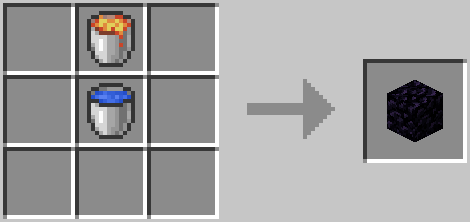 Craft Obsidian (in Buckets!), Моды, Minecraft
