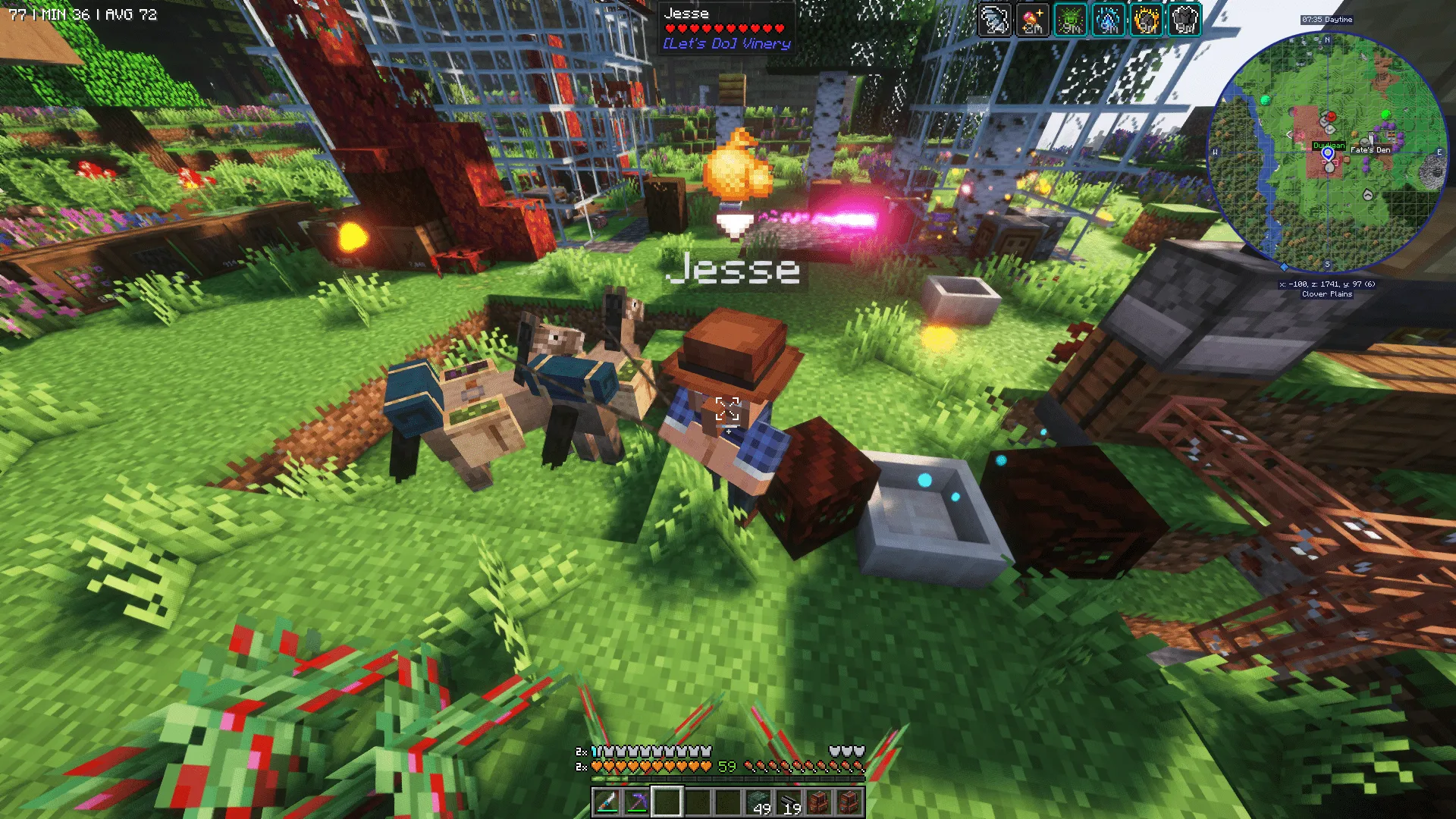 Dragon's Adorable Realm Reborn — скриншот 4 (Модпаки, Minecraft)