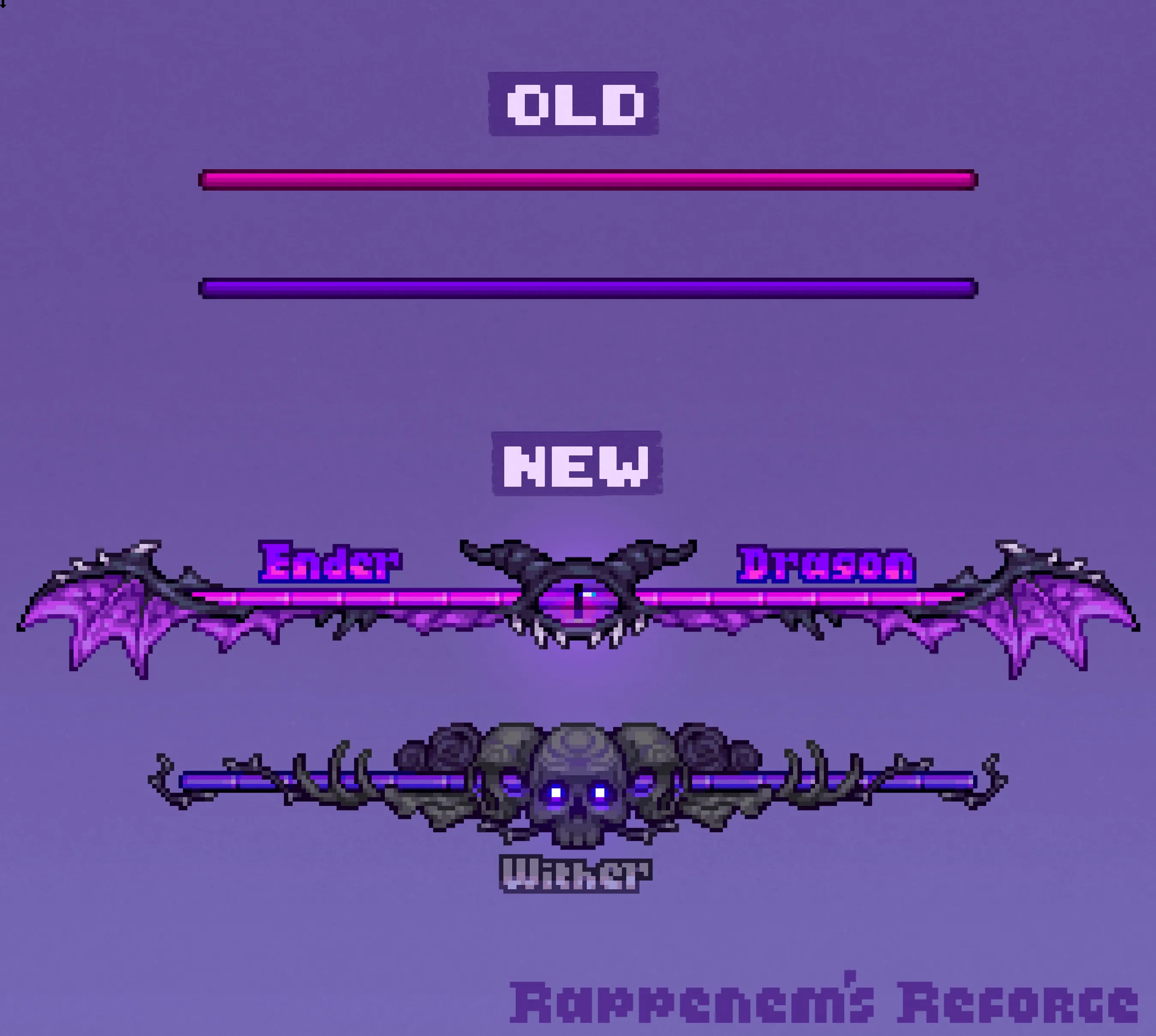 Rappenem's Reforge, Текстуры, Minecraft