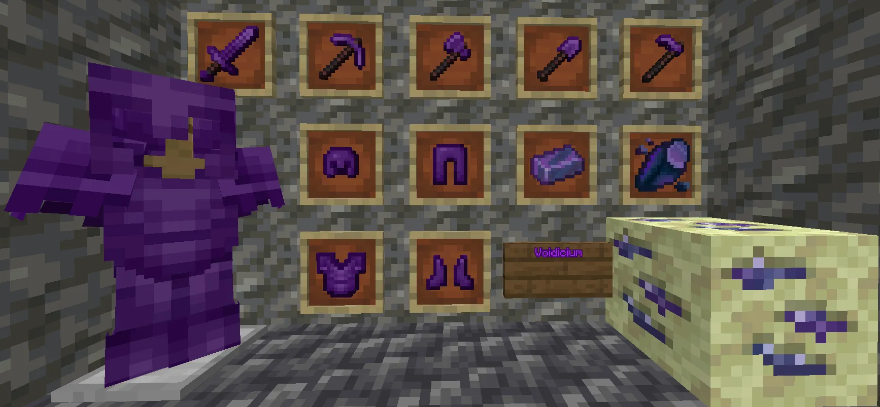 Voidicium - Wands & Ores Update!, Моды, Minecraft