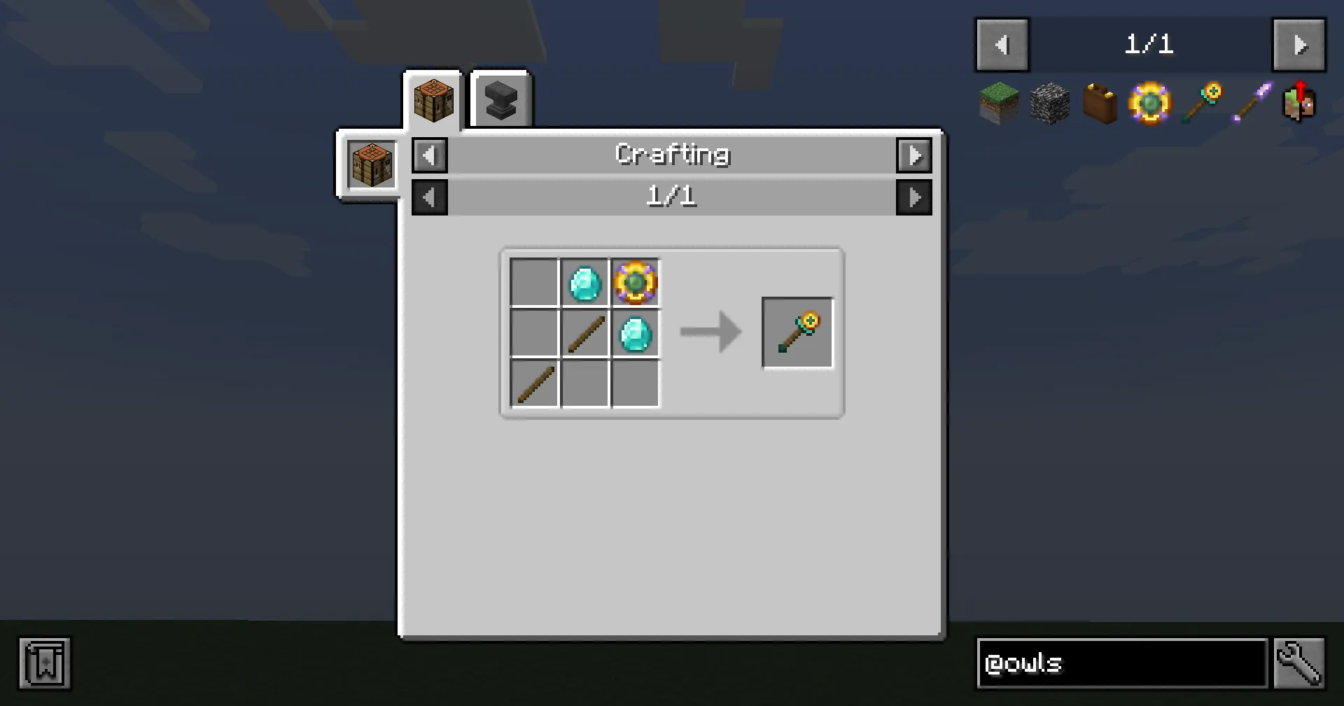 Owl's Pocket Dimension, Моды, Minecraft