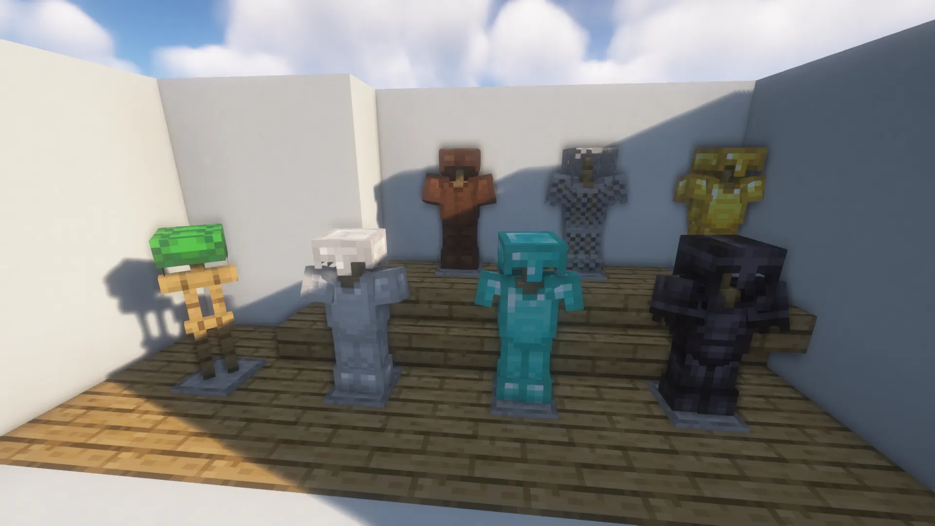 Glass Armor — скриншот 4 (Текстуры, Minecraft)